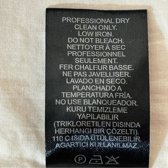 Tibi Sonoran Sleeveless Eyelet Shift Dress Size 0 Ivory Overlay Neutral Cotton - Picture 14 of 15